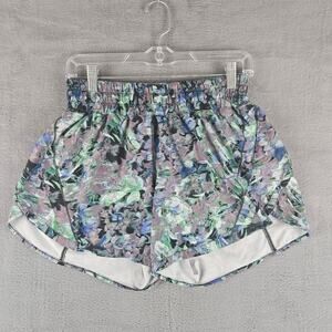 Lululemon Shorts Womens Track That 5" Ins Rapid Flourish Multi Mid Rise Swift 8